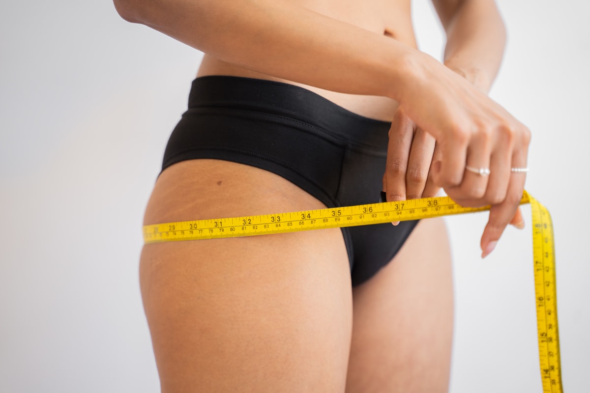 Nutricionista durante avaliação